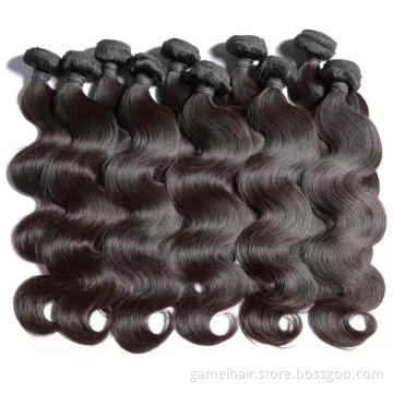 Body Wave Bundles With Closure Brazilian Hair Bundles With Frontal Human Hair Frontal With Bundle Hair Extension